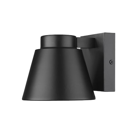 Z-Lite Asher 1 Light Outdoor Wall Sconce, Oil Rubbed Bronze & Sand Blast 544S-ORBZ-LED